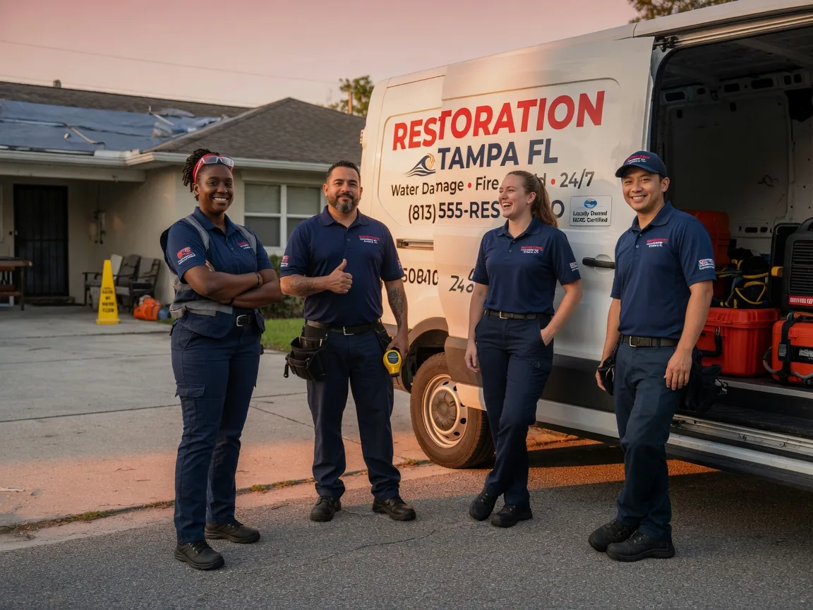 Water Damage Restoration company in Roanoke, LA